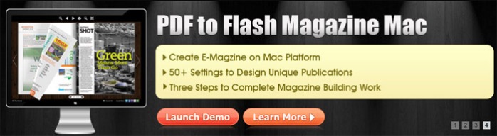 PDF to Flash Magazine for Mac